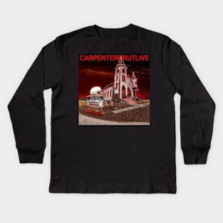 CARPENTER BRUT MERCH VTG Kids Long Sleeve T-Shirt